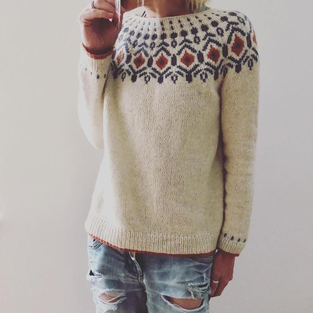 One-of-a-Kind Artisan Knit Sweater