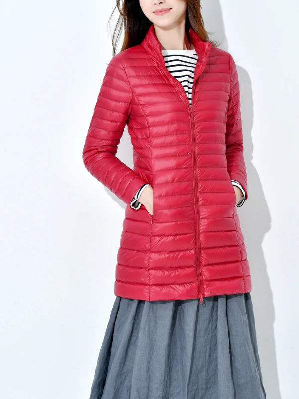 Tailored Lightweight Down Jacket for Women