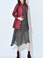 Tailored Lightweight Down Jacket for Women