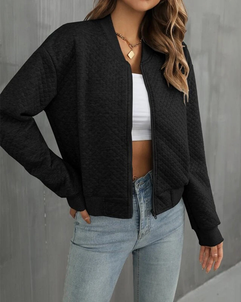 Madilyn Vintage Bomber Jacket