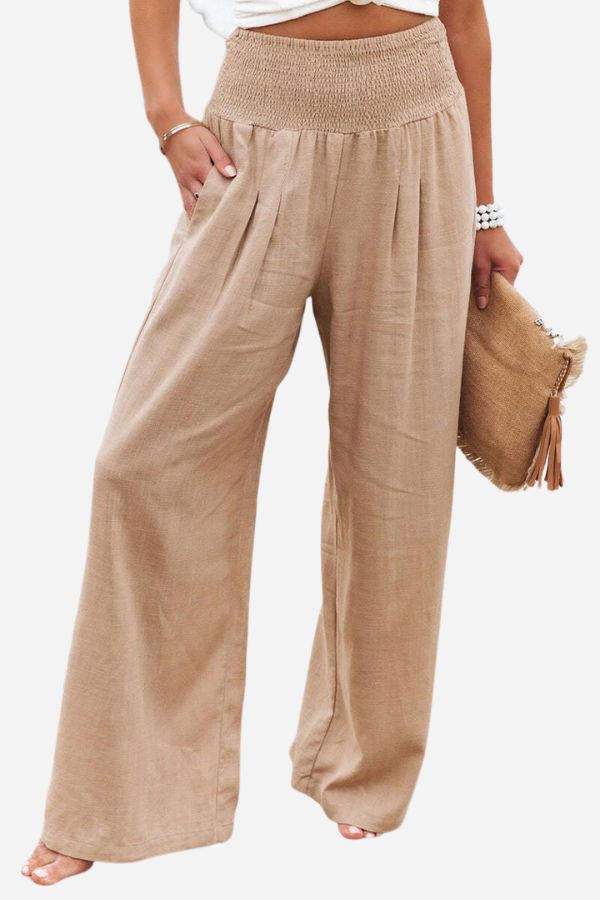 Chic Stretch Palazzo Pants for Women