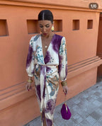 Chic Designer Evening Gown