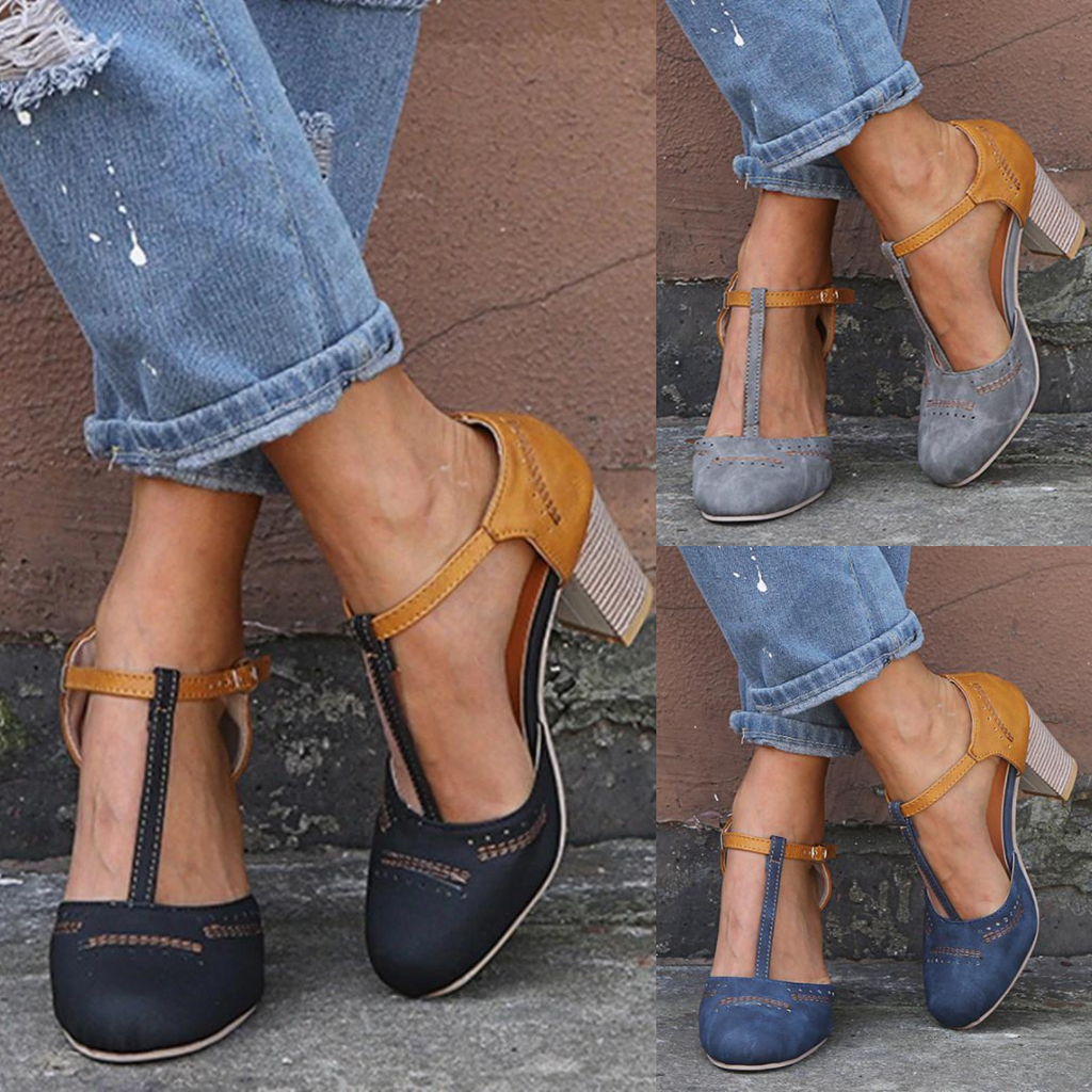 Chic Retro Women's Heels