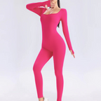 Solid Long Sleeve Performance Bodysuit
