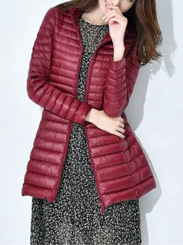 Tailored Lightweight Down Jacket for Women