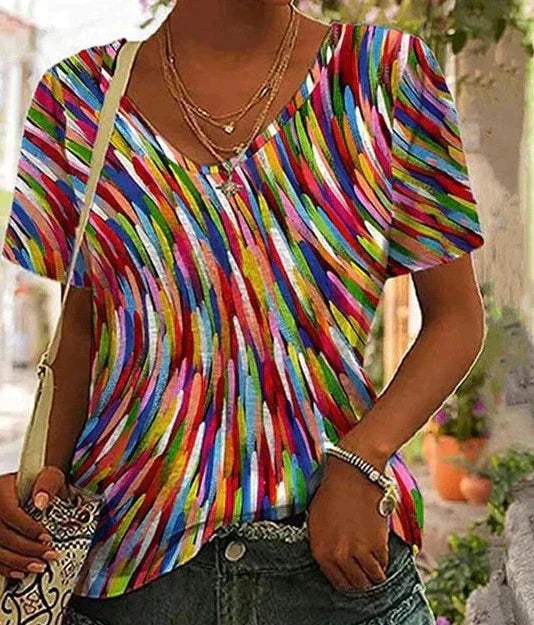 Vibrant Everyday Blouse for Casual Style