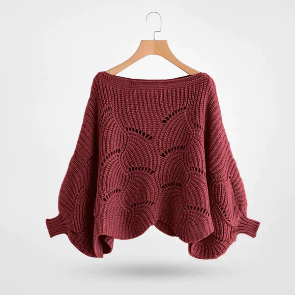 Batwing Knit Pullover