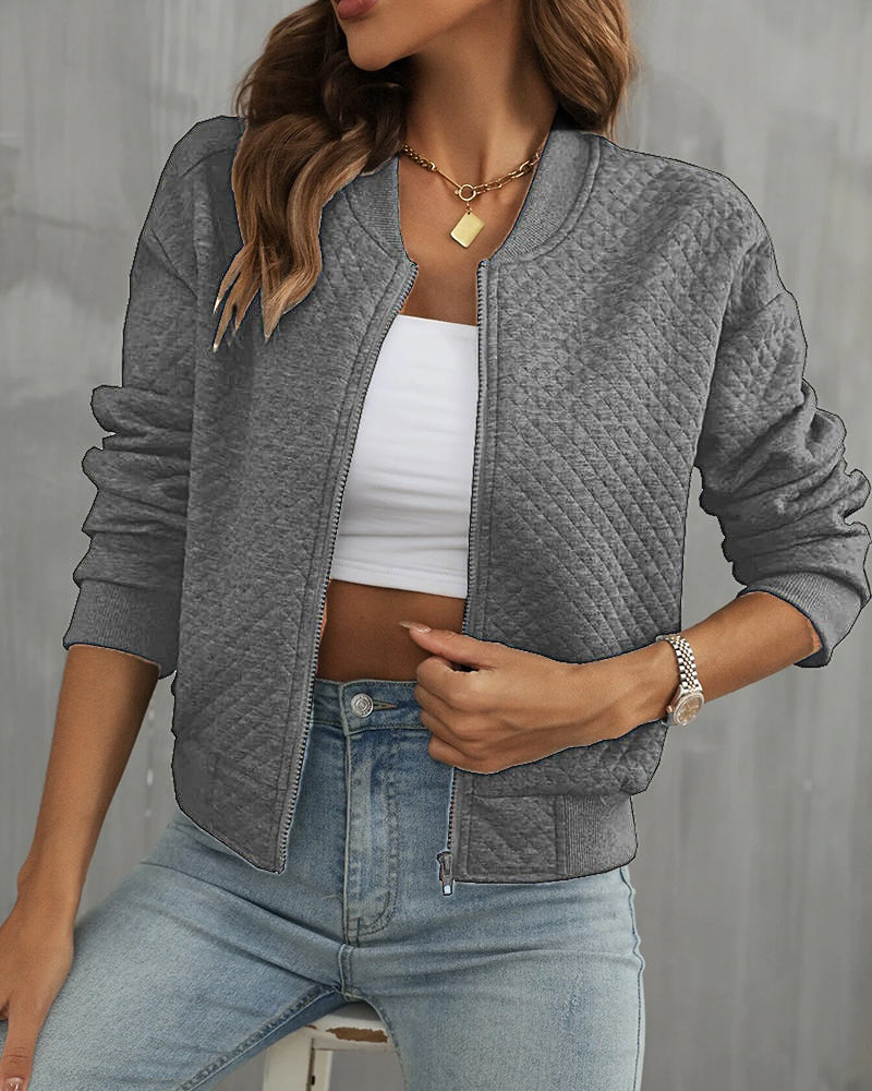 Madilyn Vintage Bomber Jacket