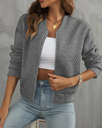 Madilyn Vintage Bomber Jacket