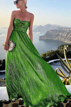 Off-Shoulder Maxi Dress for Women