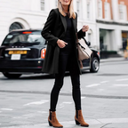 Chic Women's Trench Coat with Stylish Knot Detail