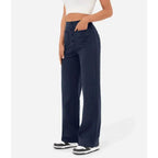 Versatile High-Waisted Stretch Pants