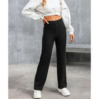 Versatile High-Waisted Stretch Pants