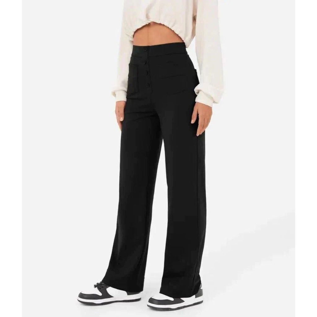 Versatile High-Waisted Stretch Pants