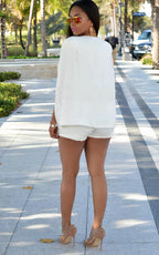 Meike Cape-Style Blazer