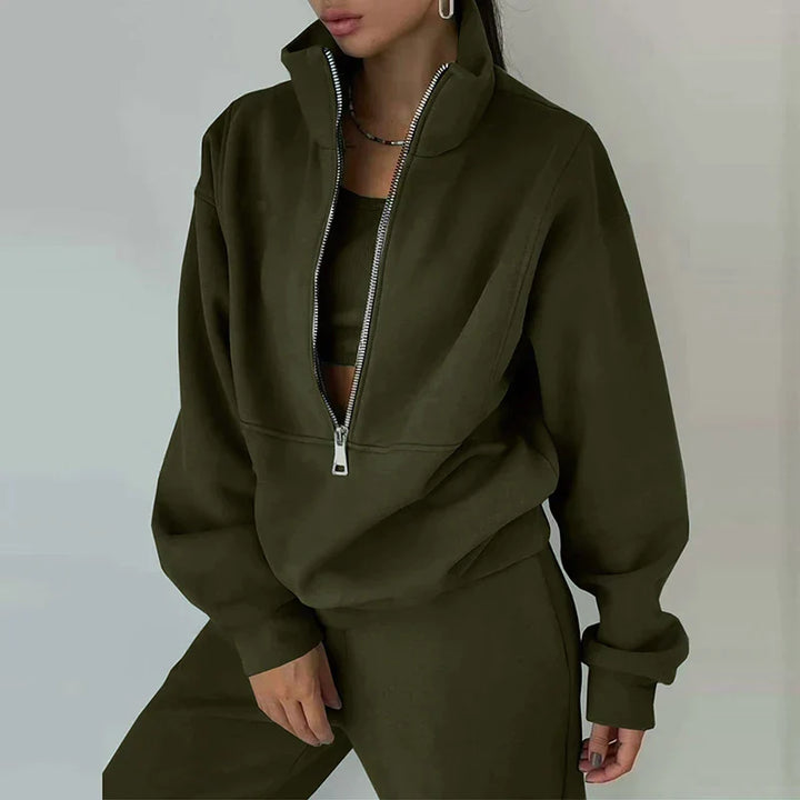 Ira - Cozy 2-Piece Tracksuit Set