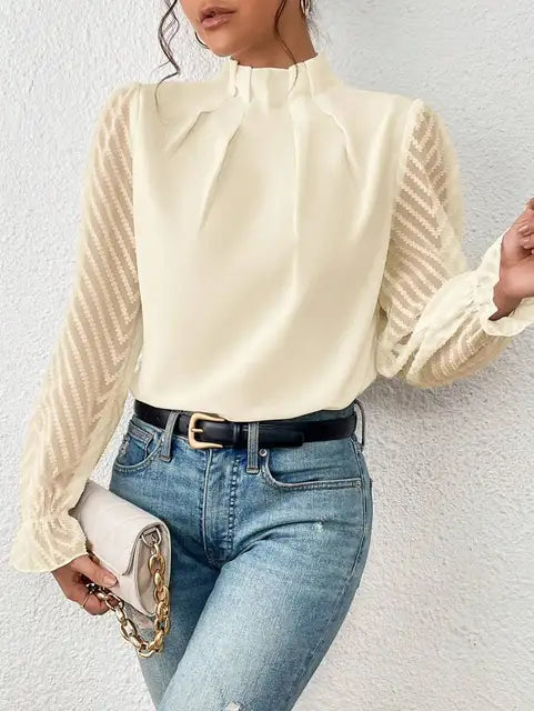 Fabiana - Chic Long-Sleeve Blouse