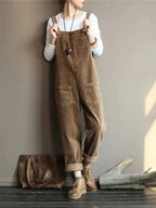 Women's Corduroy Overalls