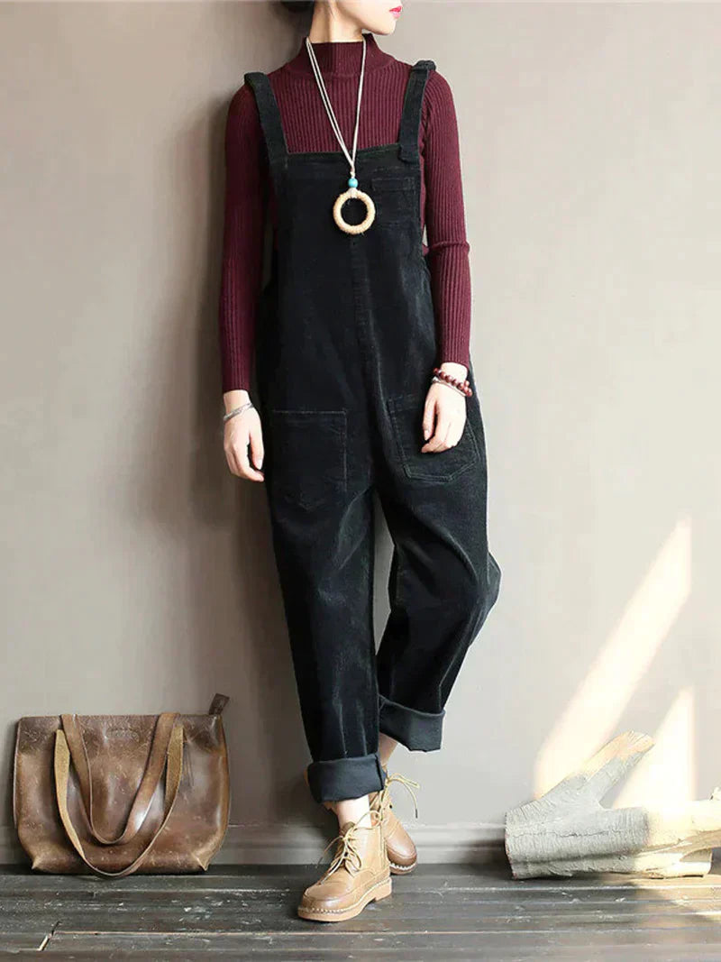 Women's Corduroy Overalls