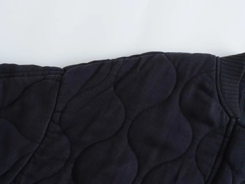 Destiny Round Neck Cotton Jacket