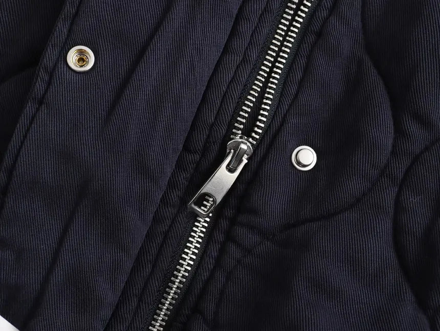 Destiny Round Neck Cotton Jacket