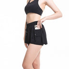 Multi-Functional Tennis Shorts with Dual Benefits