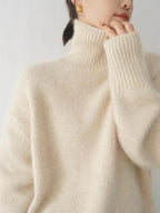 Chic Women's Knit Turtleneck Sweater