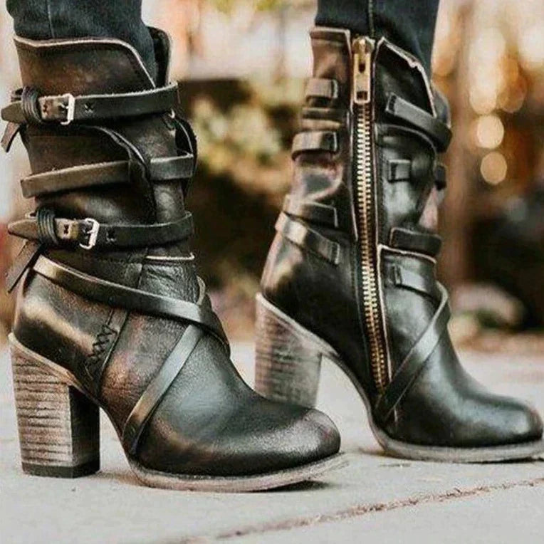 Vintage-Inspired Women's Boots