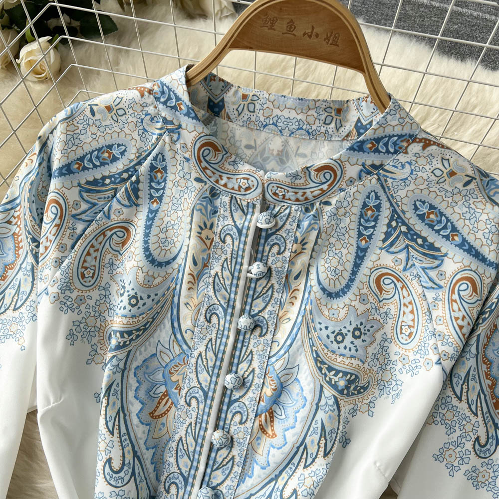 Floral A-Line Dress with Belted Waist Detail