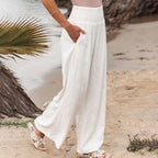 Women's Relaxed Wide-Leg Trousers