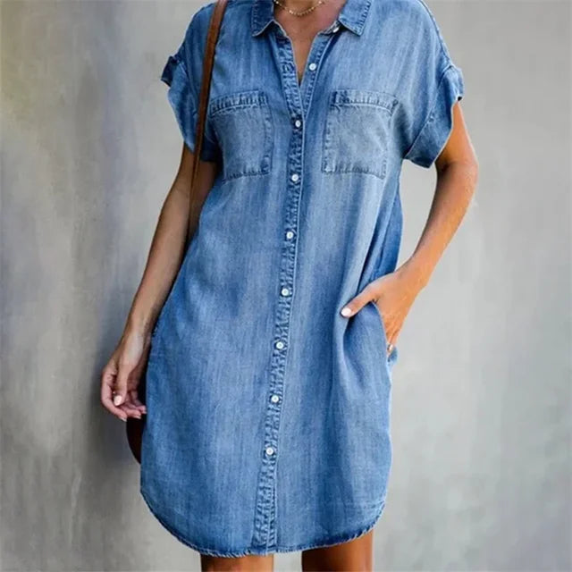 Summer Breeze Collection: Dagen Denim Dress