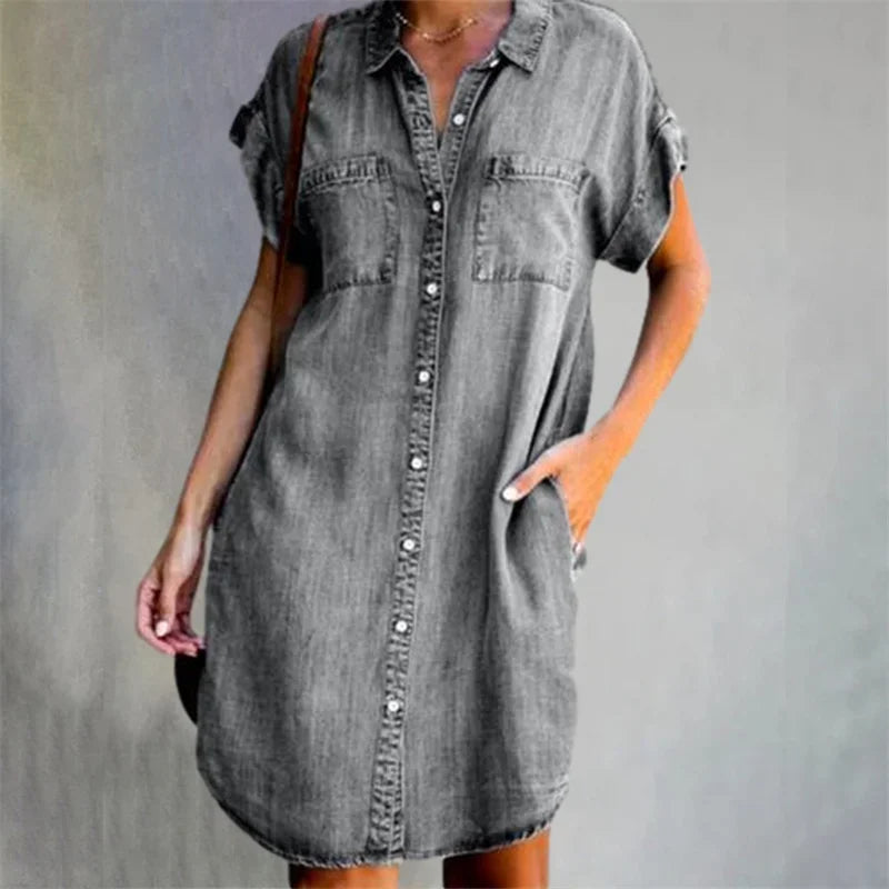 Summer Breeze Collection: Dagen Denim Dress