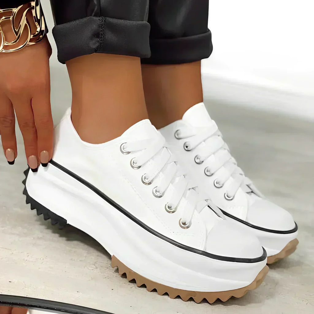Cozy Women's Platform Sneakers