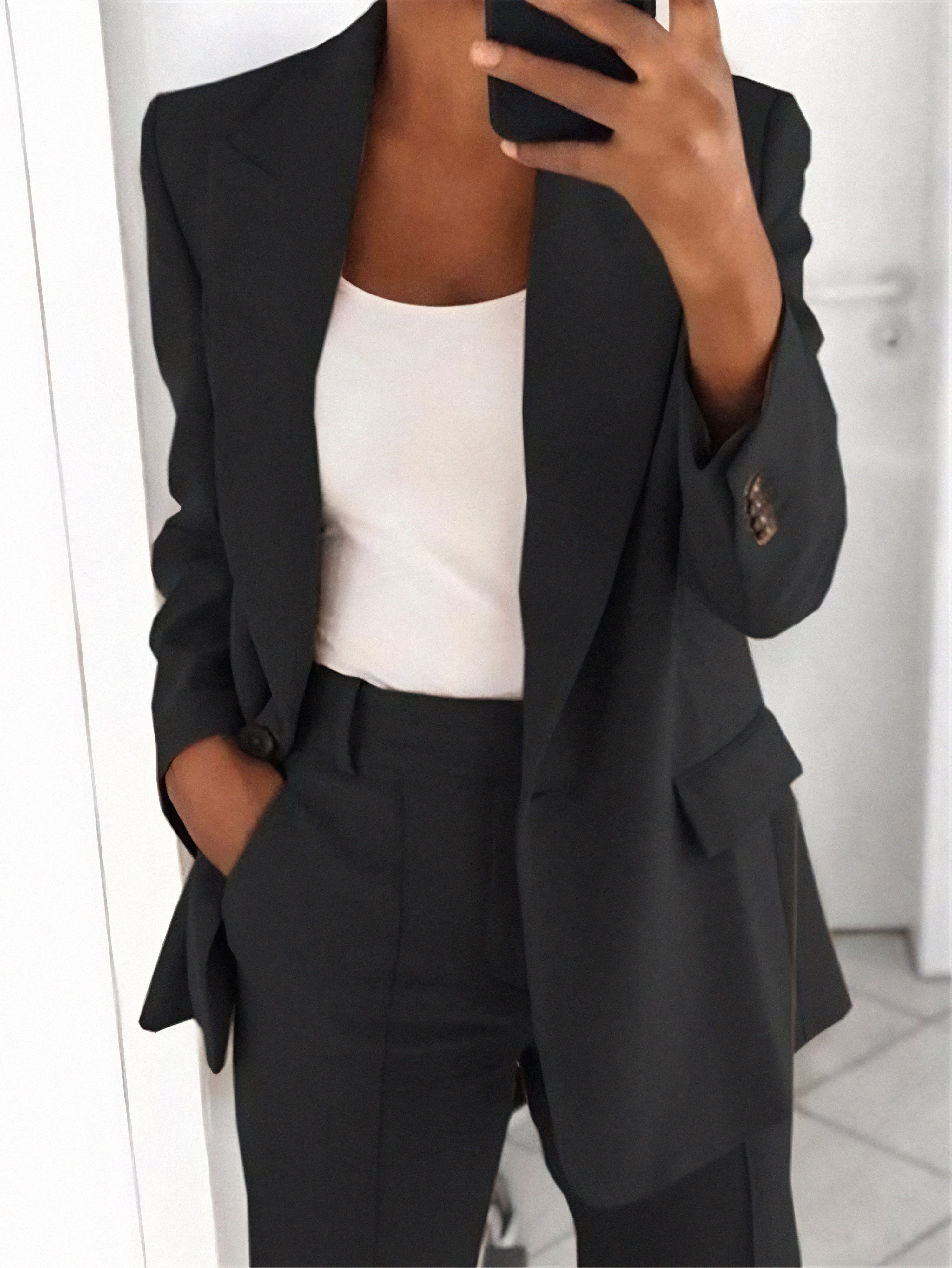 Women's Relaxed-Fit Suit