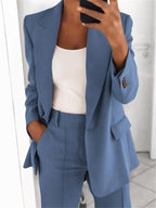 Women's Relaxed-Fit Suit