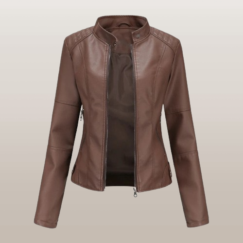 Chic Women's Zip-Up Jacket