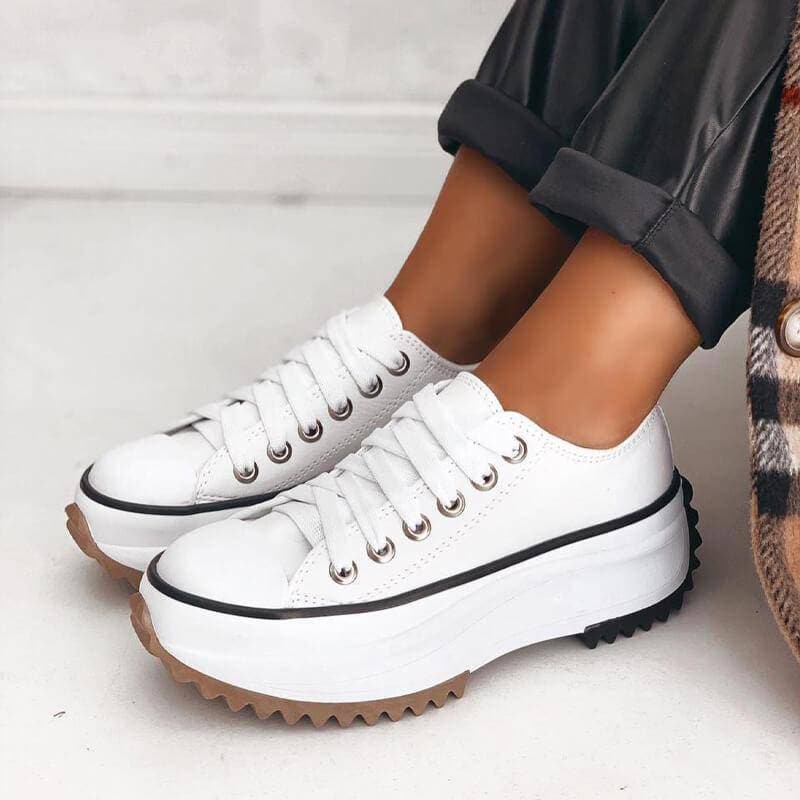 Cozy Women's Platform Sneakers