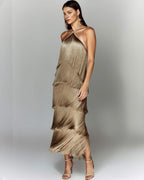 Chic Fringed Dress for a Sophisticated Look