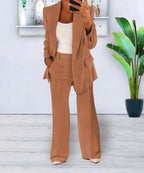 Women's Relaxed-Fit Suit